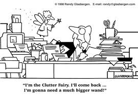 Clutter Fairy Cartoon