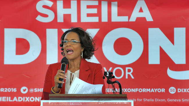 Sheila Dixon Announcing the Start of Her Campaign for Mayor