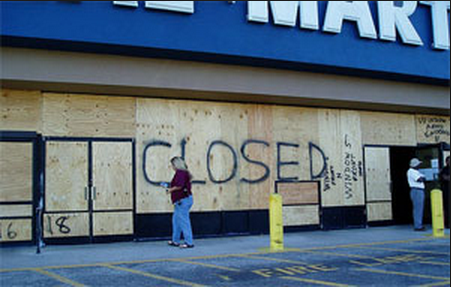 Closed Walmart